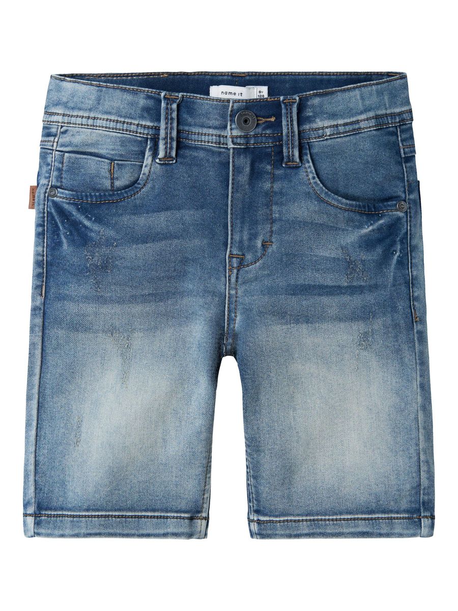 SLIM FIT DENIM SHORT