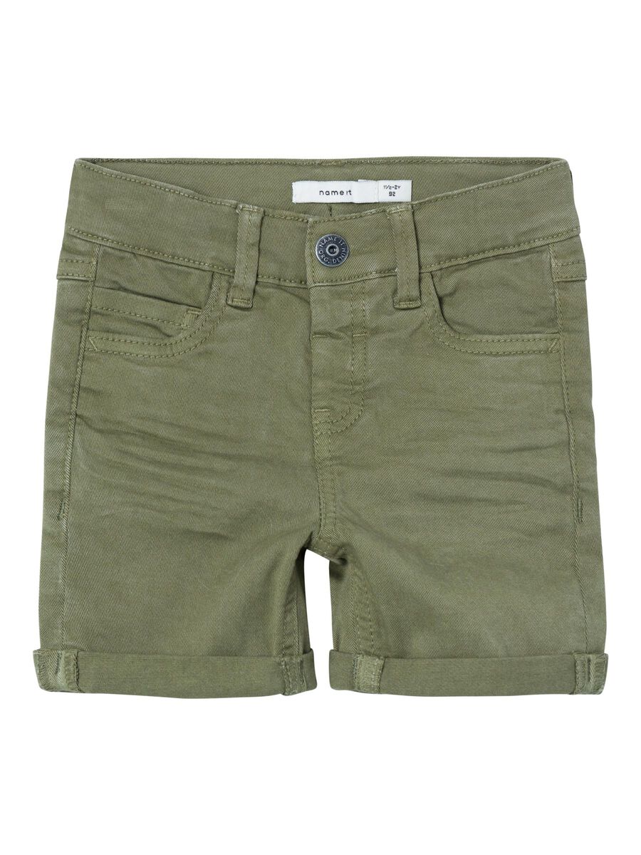 SLIM-FIT LANG SHORTS