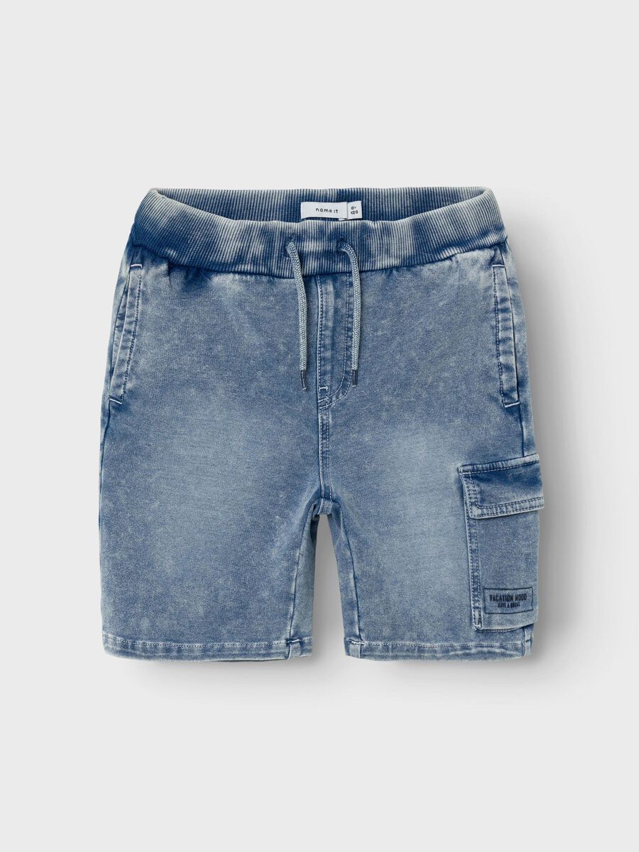 REGULAR FIT DENIM SHORT