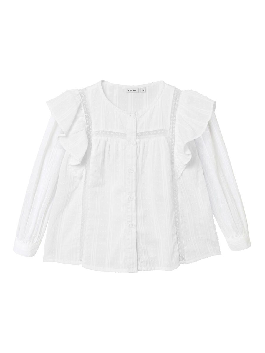 REGULAR FIT TOP MET LANGE MOUWEN