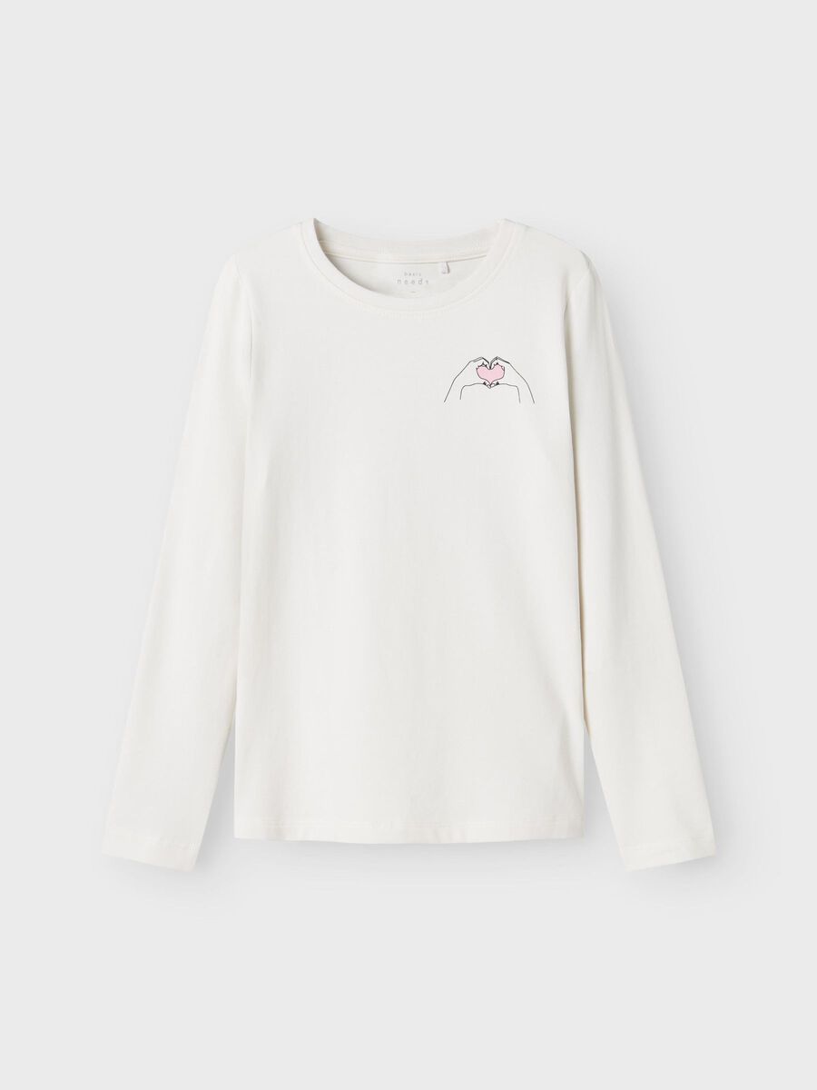 REGULAR FIT TOP MET LANGE MOUWEN