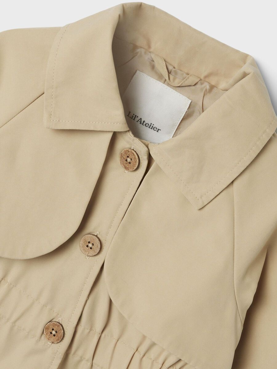 GEWEVEN TRENCHCOAT