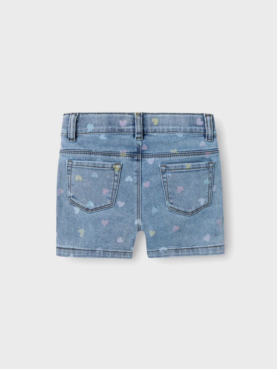 SLIM FIT DENIM SHORT