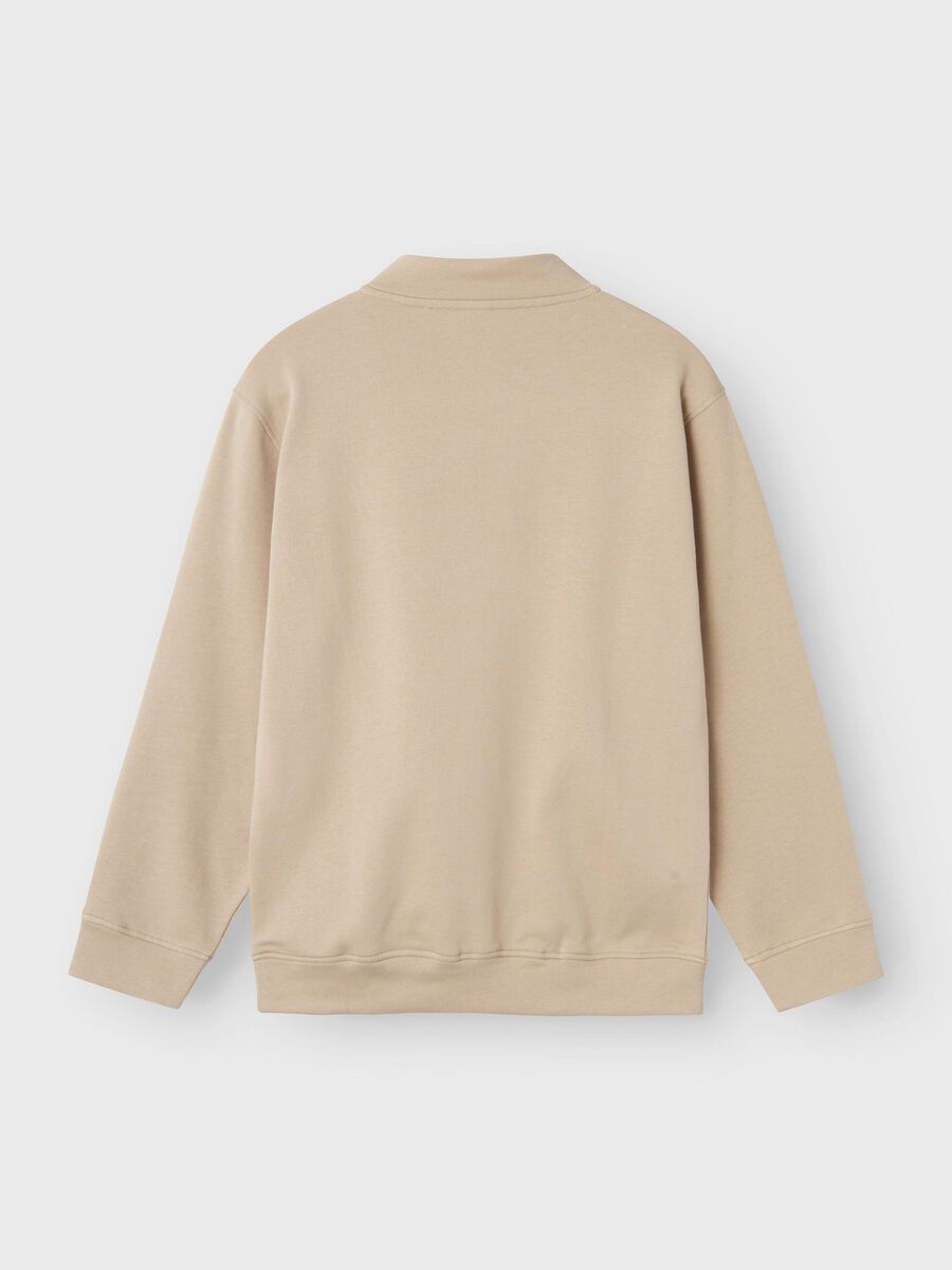 HALVE RITS SWEATSHIRT