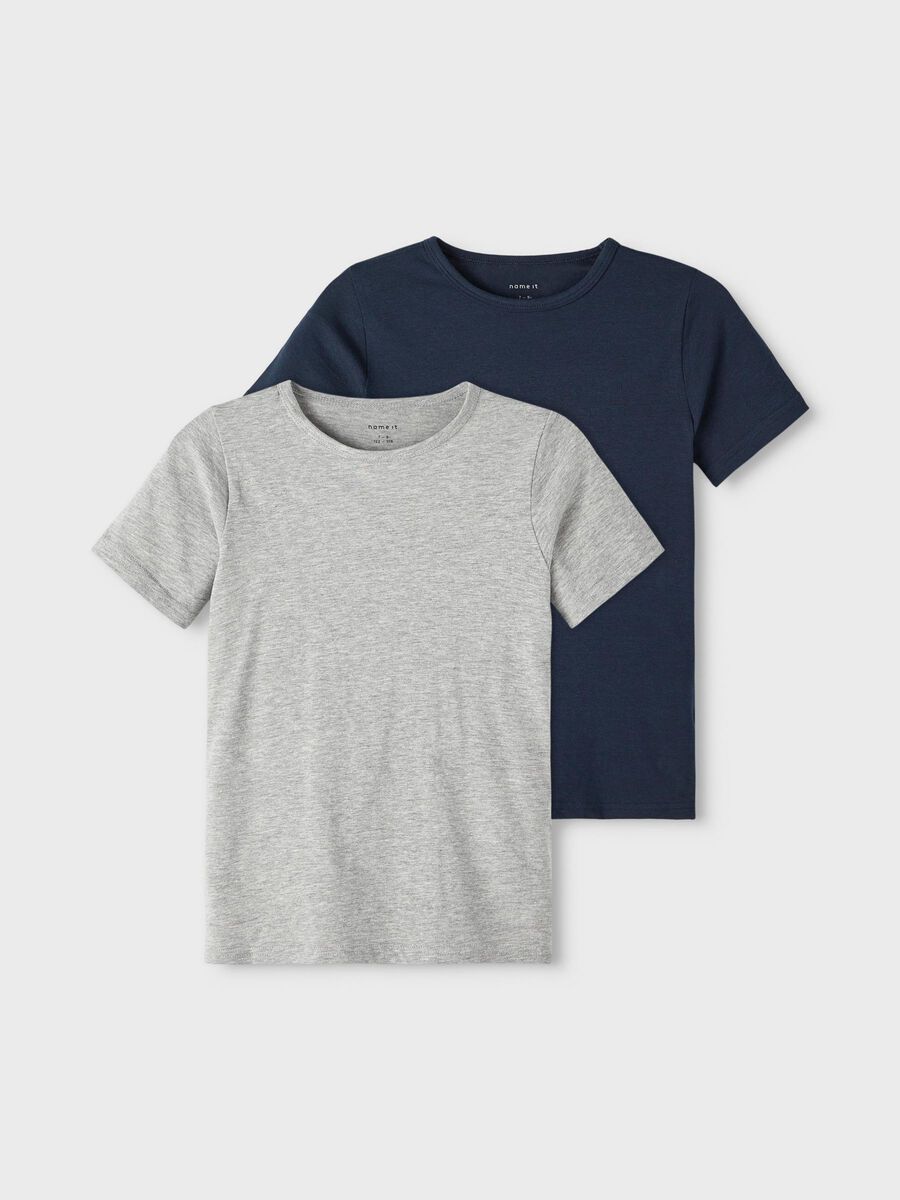 BASIC 2-PACK T-SHIRT