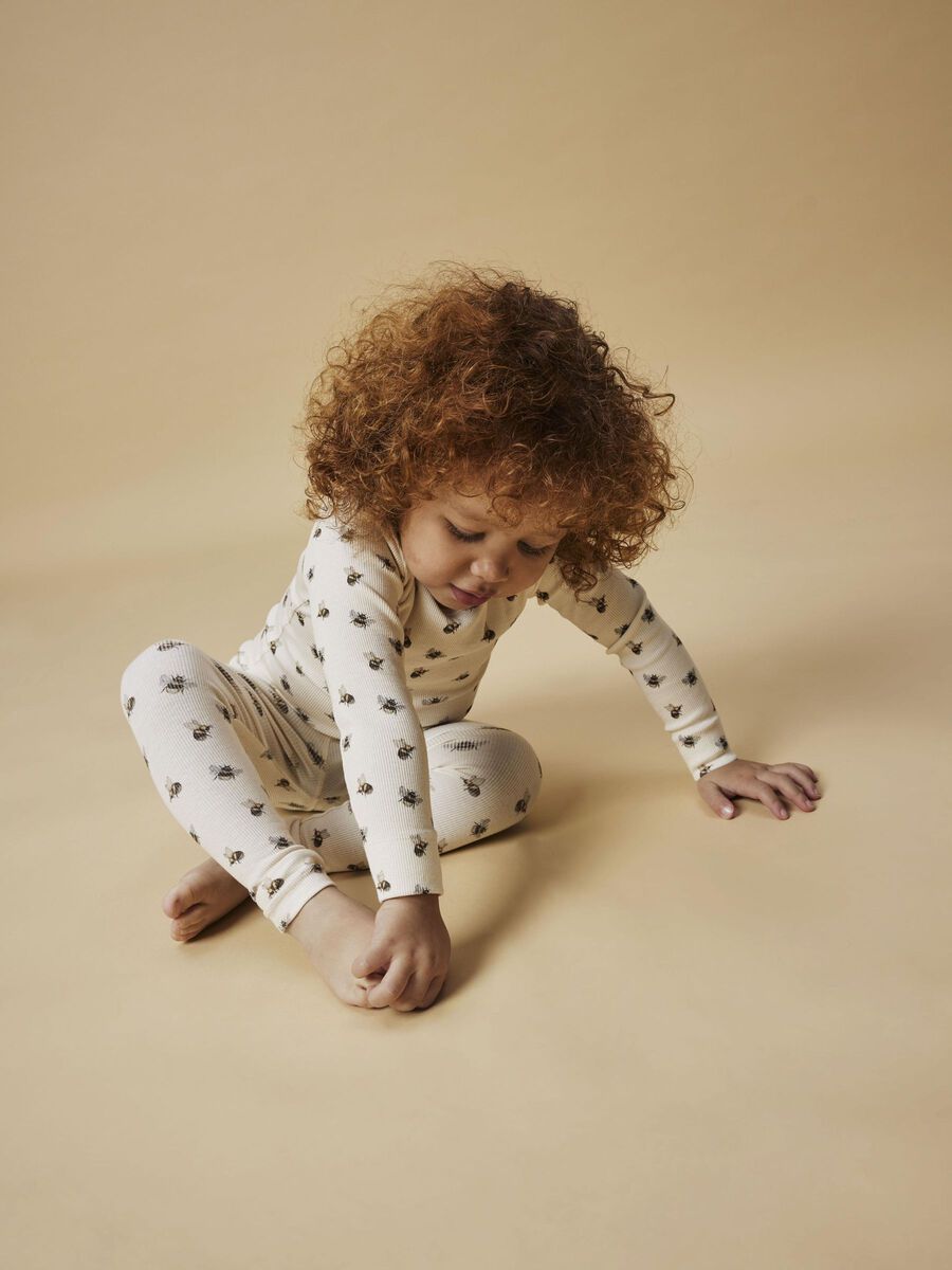 SLIM FIT TOP MET LANGE MOUWEN