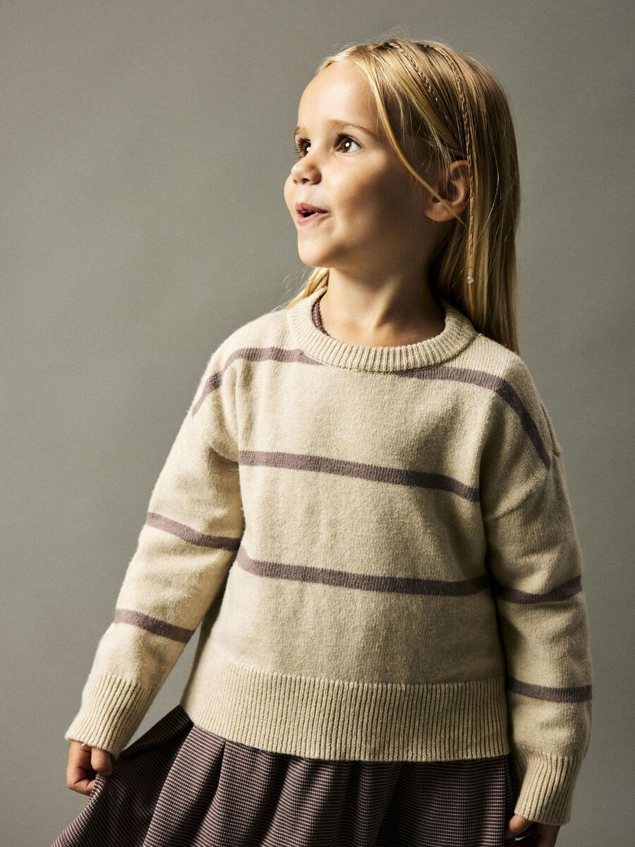 BOXY FIT GEBREIDE TRUI