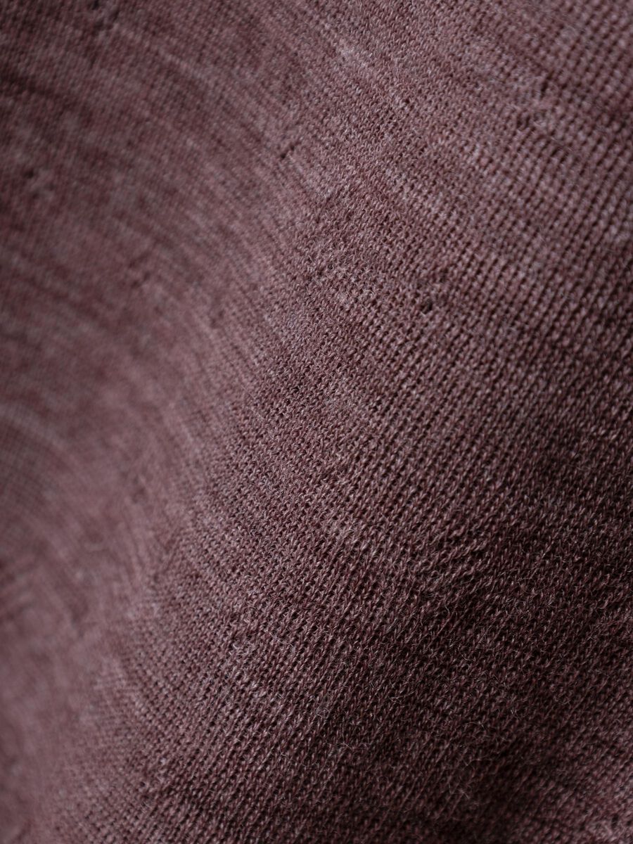 MERINO WOL TOP MET LANGE MOUWEN