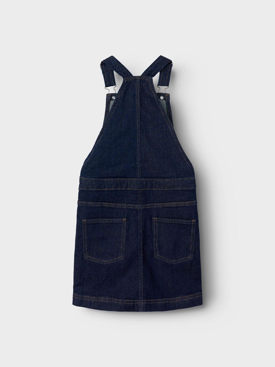 DENIM SLIP-OVER JURK