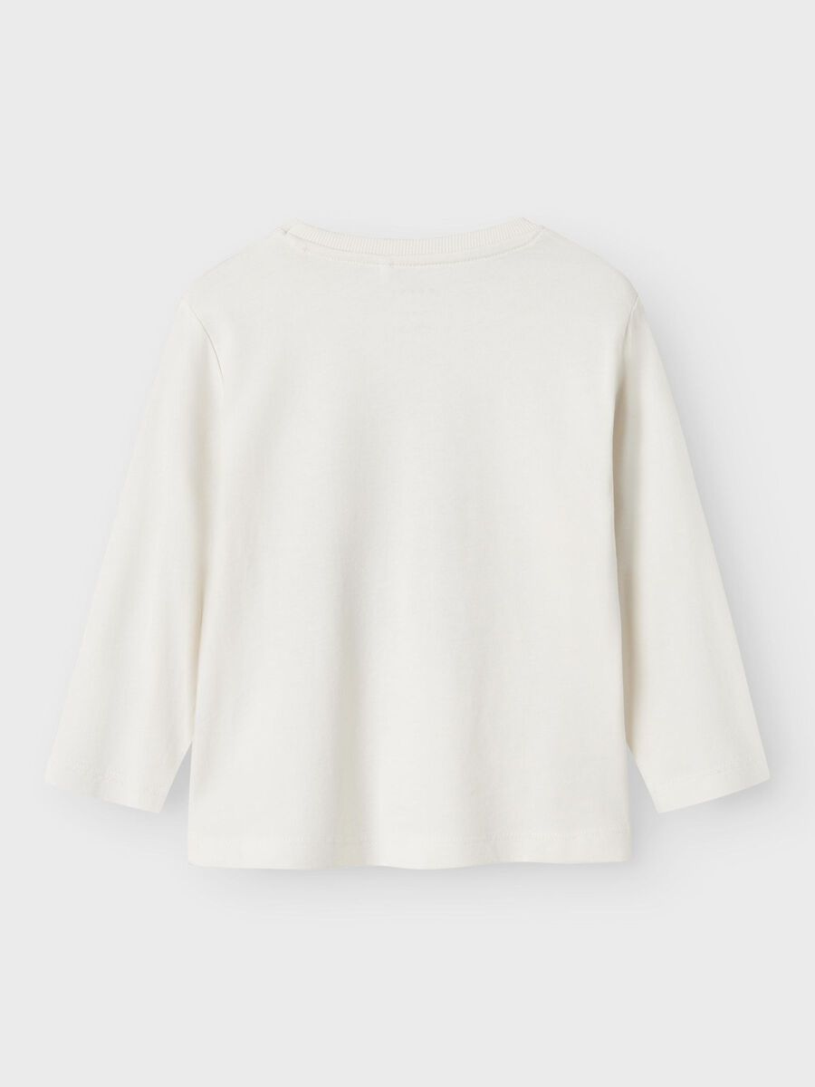 LOOSE FIT TOP MET LANGE MOUWEN