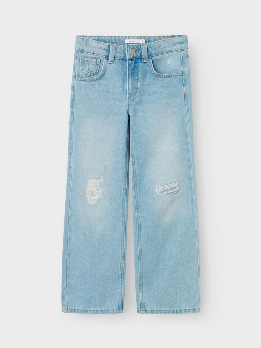 WIJDE PIJPEN JEANS