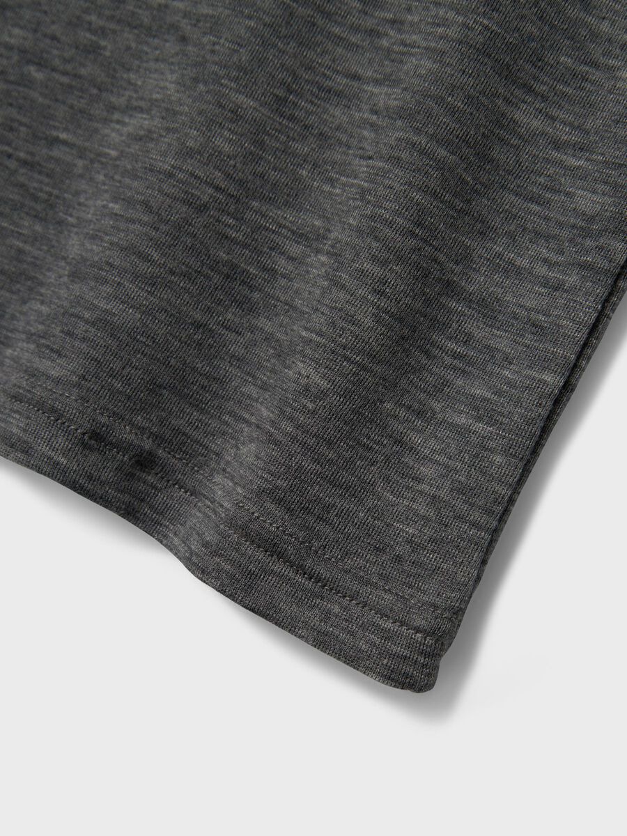 MERINO WOL TOP MET LANGE MOUWEN