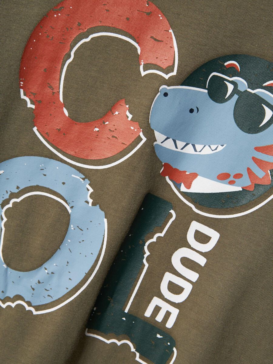 LOOSE FIT TOP MET LANGE MOUWEN