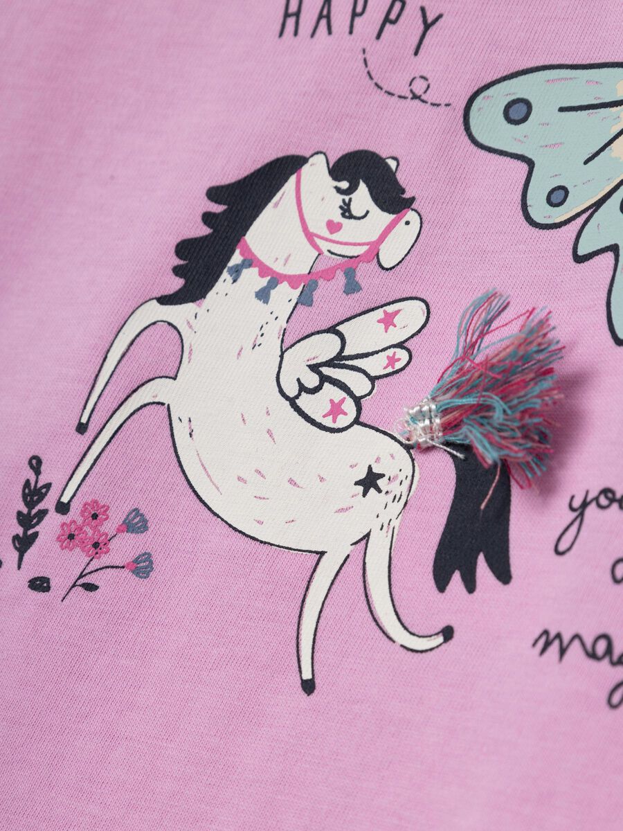 REGULAR FIT TOP MET LANGE MOUWEN