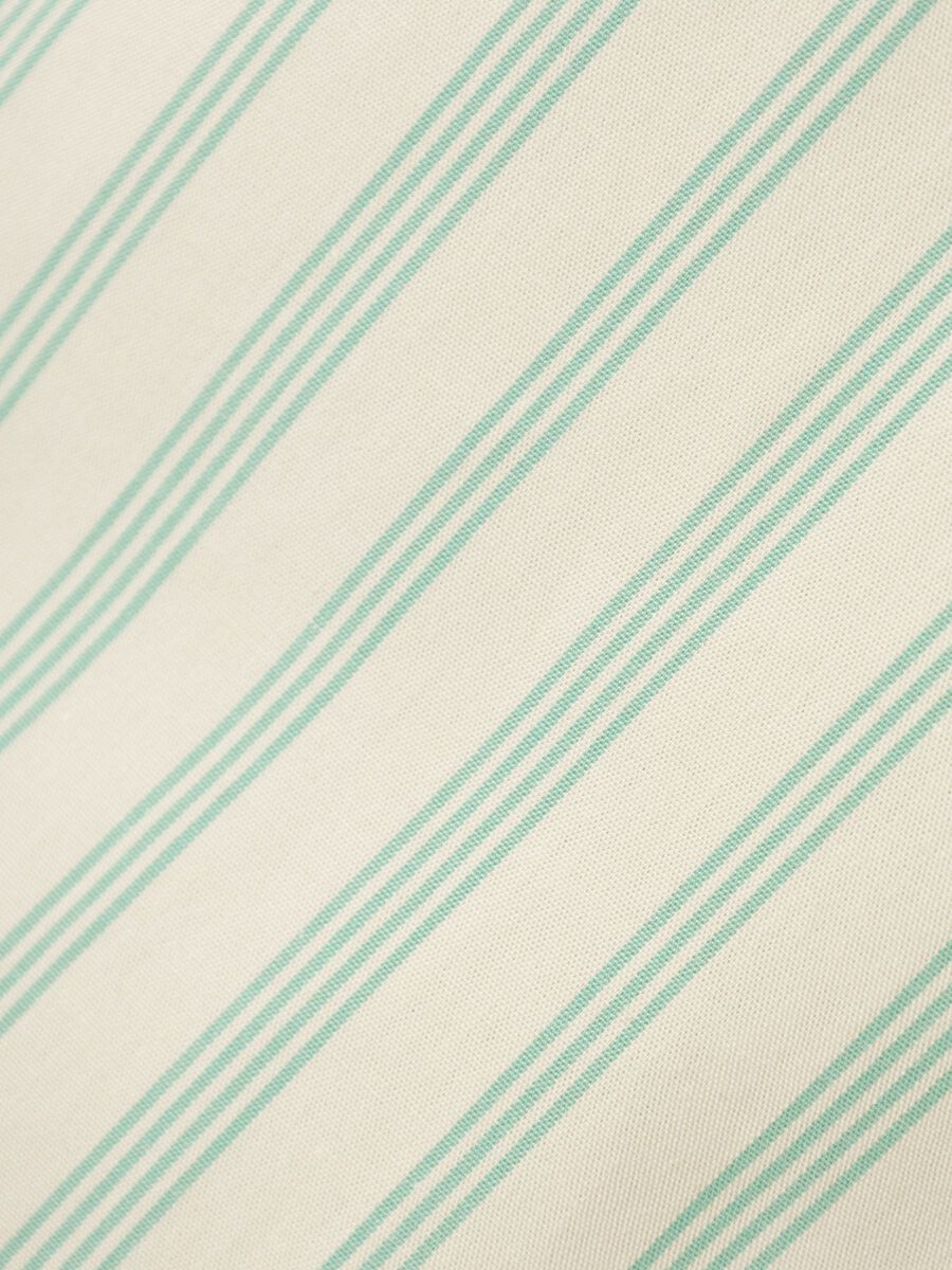 GESTREEPT STRAIGHT BROEK