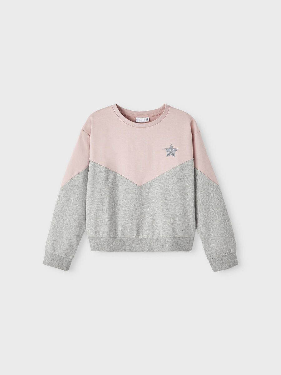 BLOKKLEUREN SWEATSHIRT