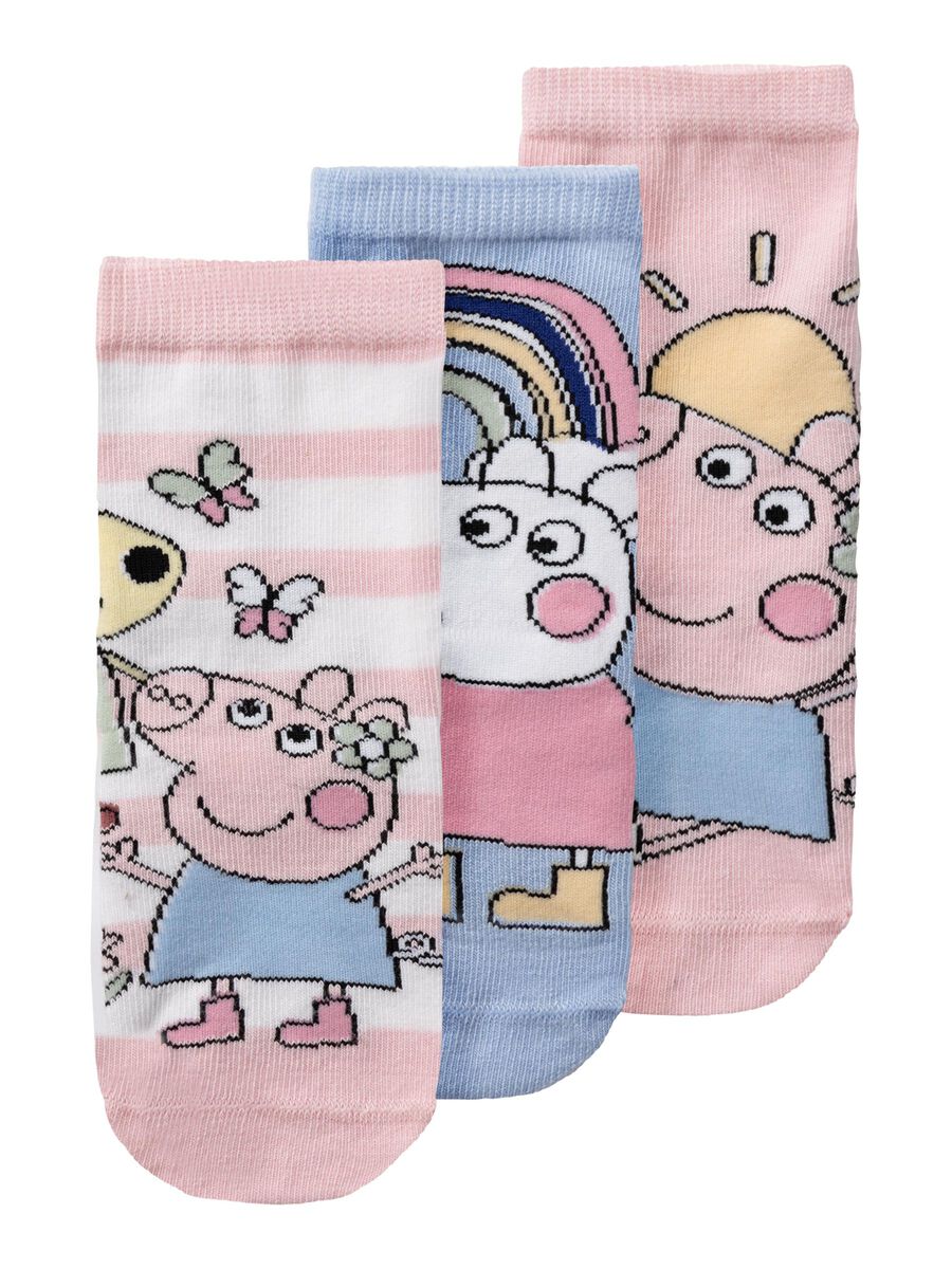 PEPPA PIG 3-PACK SOKKEN