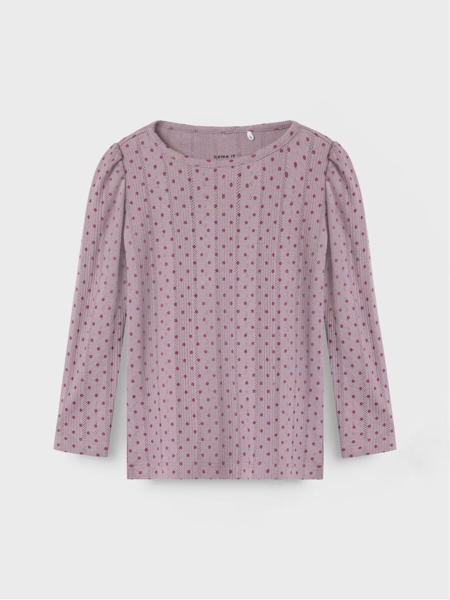 BIOLOGISCH KATOEN TOP MET LANGE MOUWEN