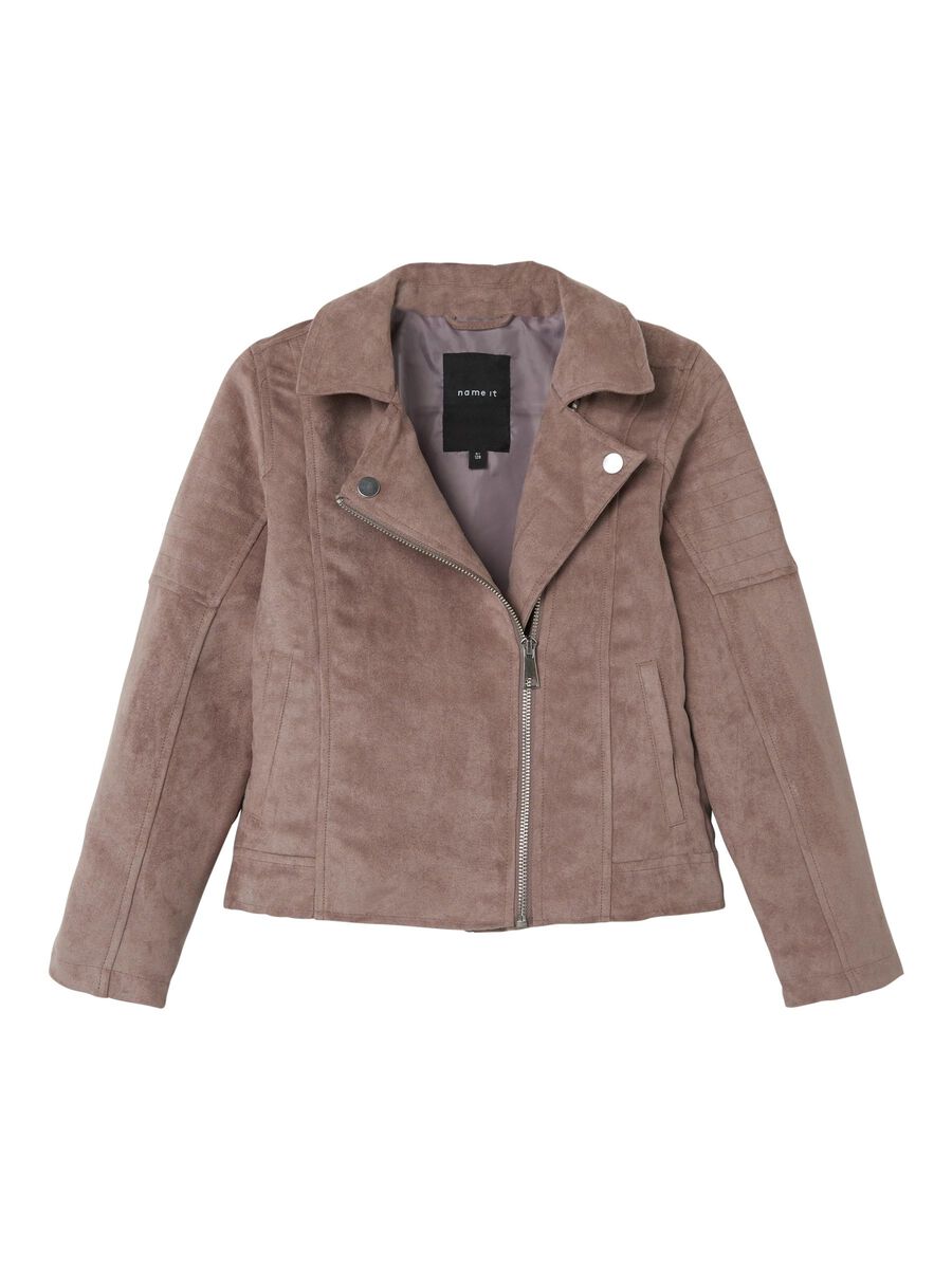 FAUX SUÈDE JAS