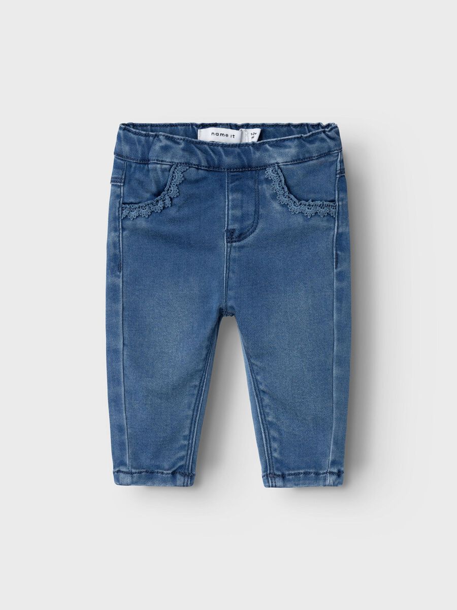ZACHTE DENIM BROEK
