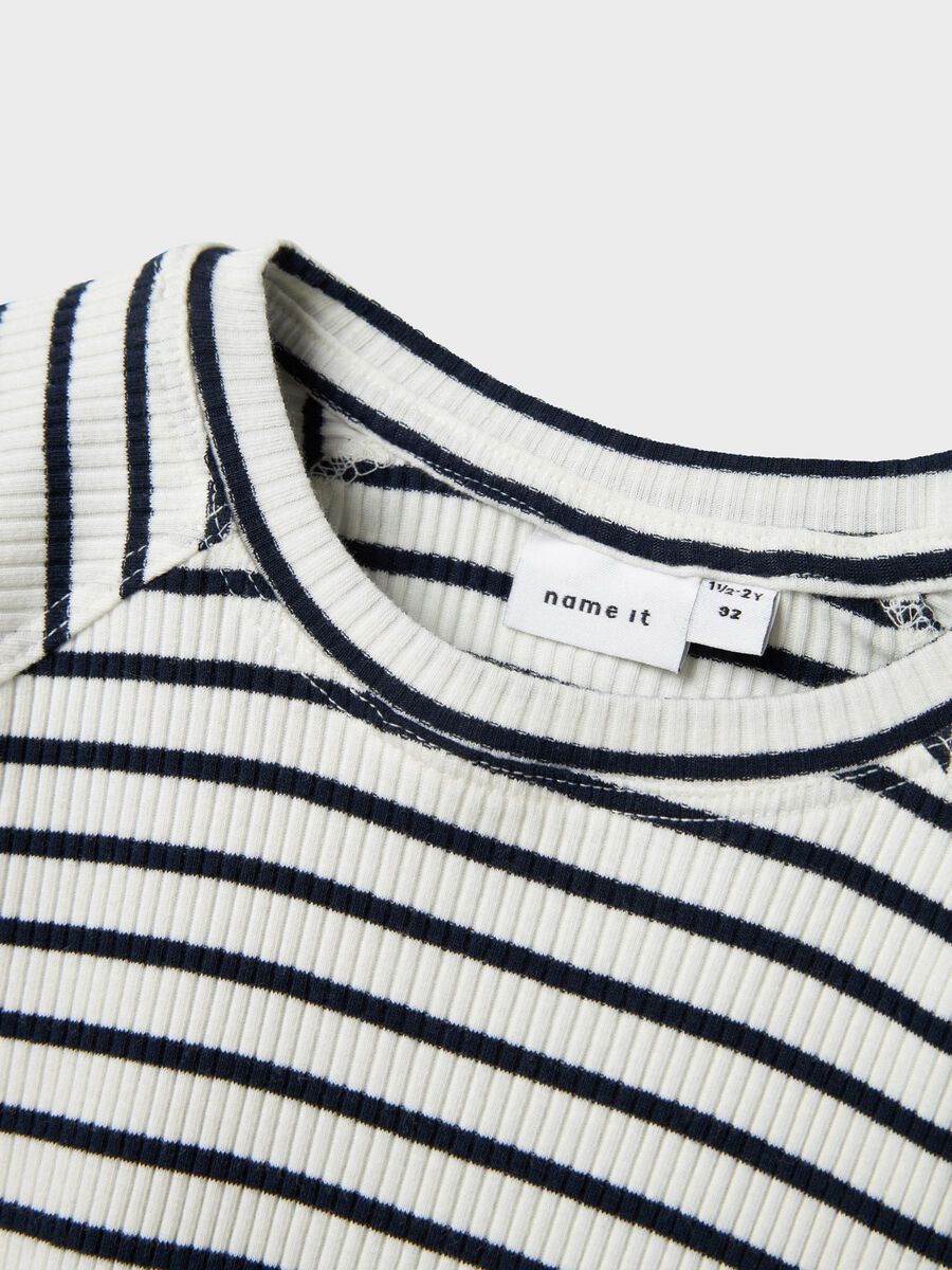 REGULAR FIT TOP MET LANGE MOUWEN