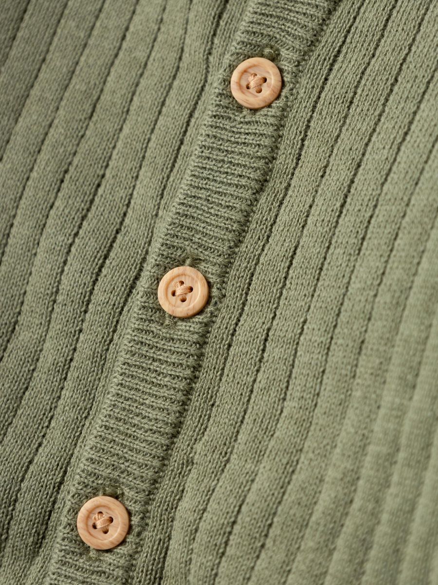 LANGE MOUWEN GEBREID VEST