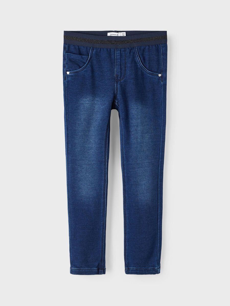 SLIM FIT SWEAT JEANS