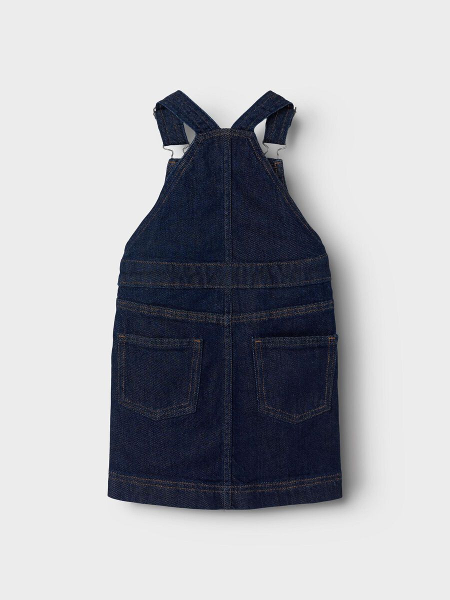 DENIM SLIP-OVER JURK