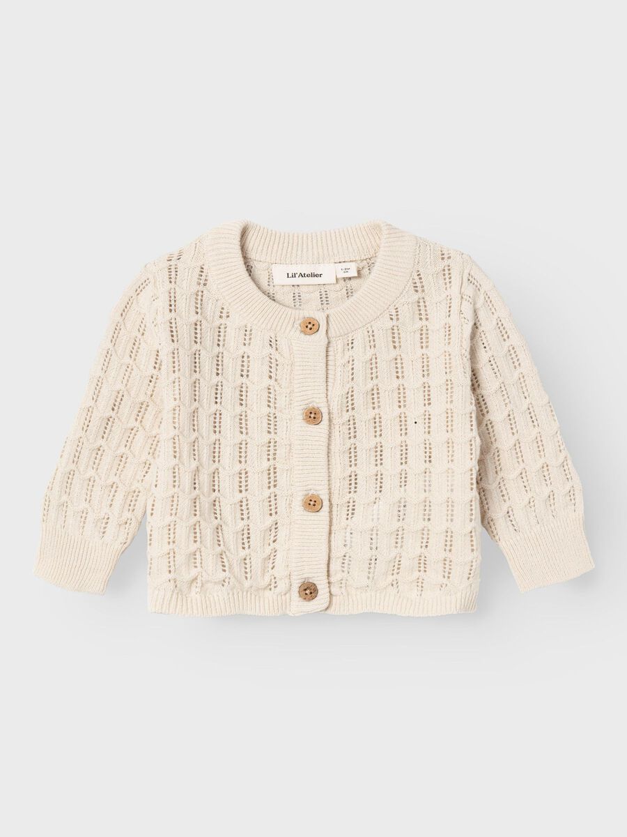 LANGE MOUWEN GEBREID VEST