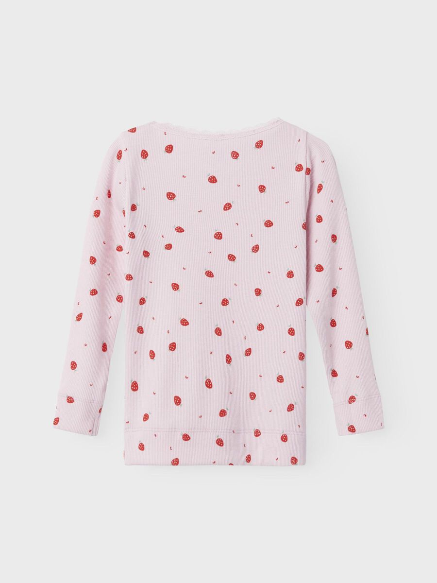 PRINT TOP MET LANGE MOUWEN