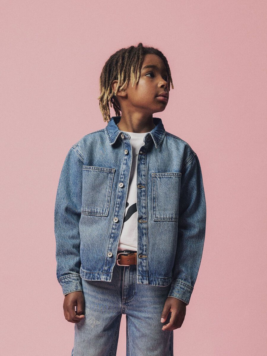 DENIM OVERSHIRT