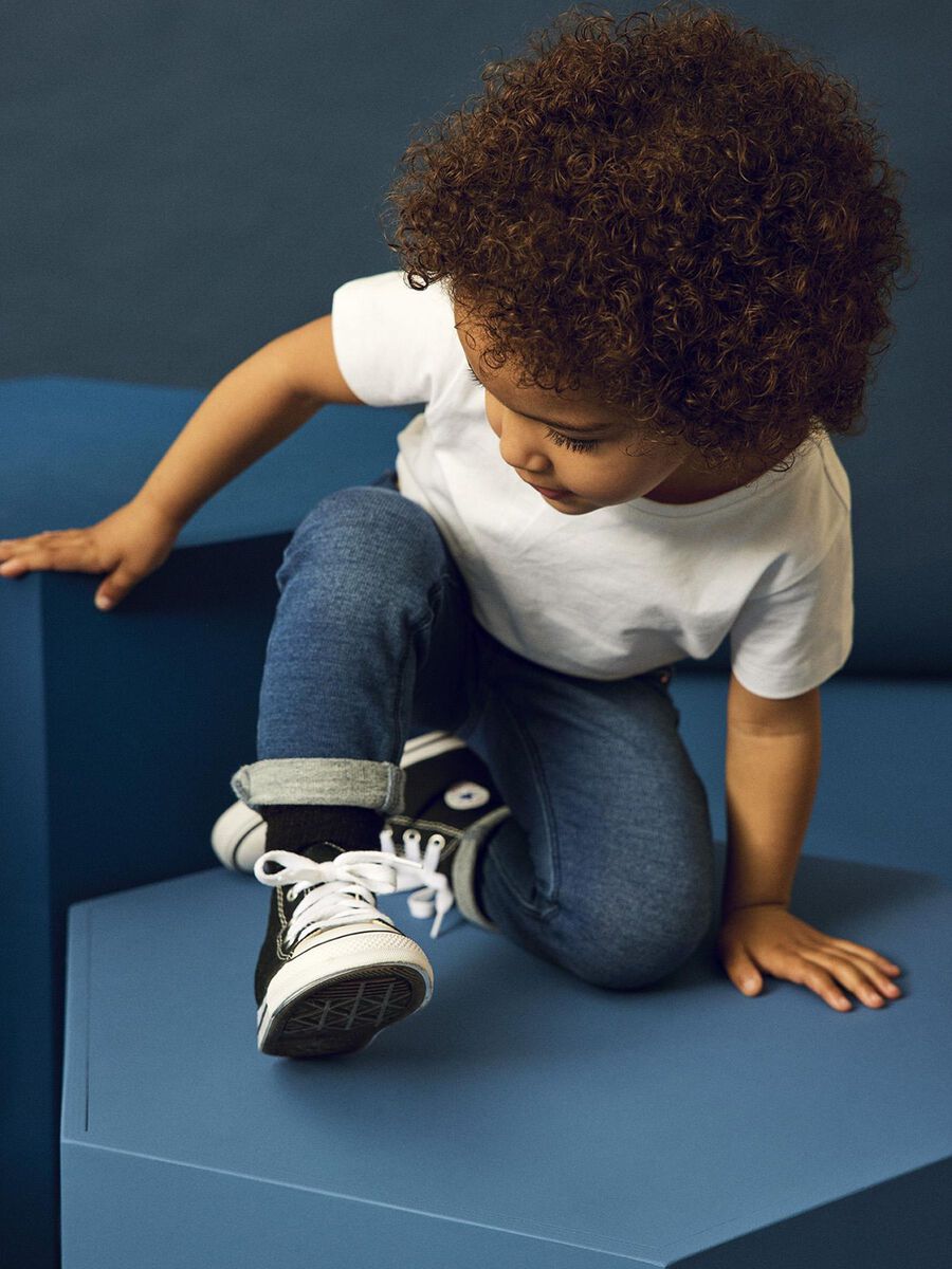 SLIM FIT SWEAT JEANS