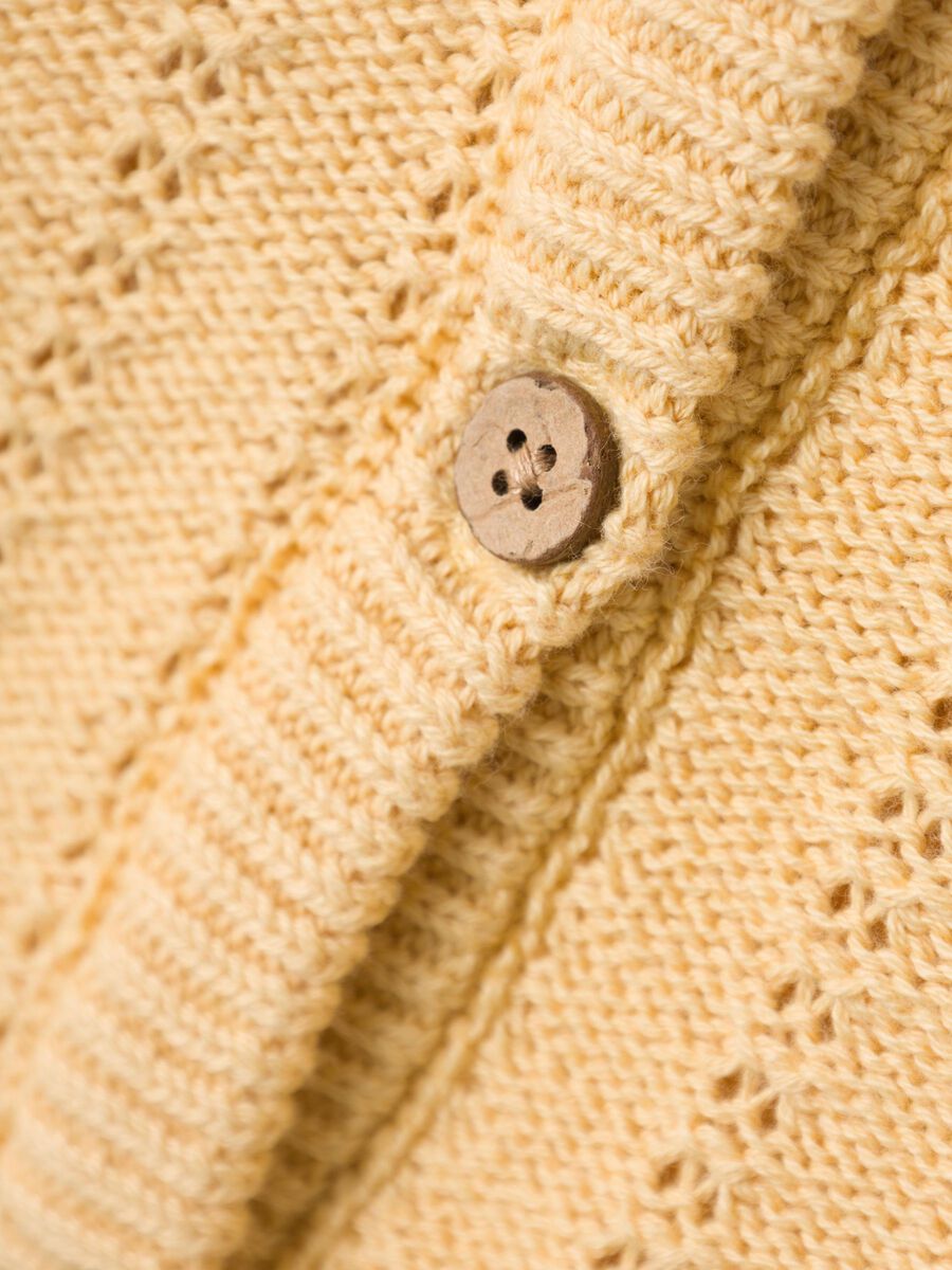 BIOLOGISCH KATOEN GEBREID VEST