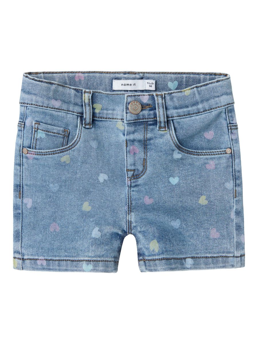 SLIM FIT DENIM SHORT