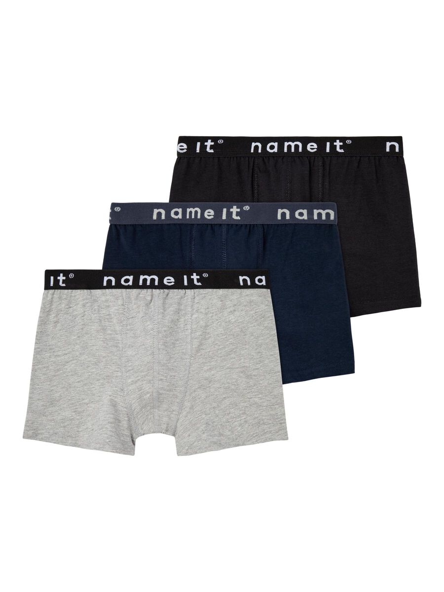 BASIC 3-PACK BOXERSHORTS
