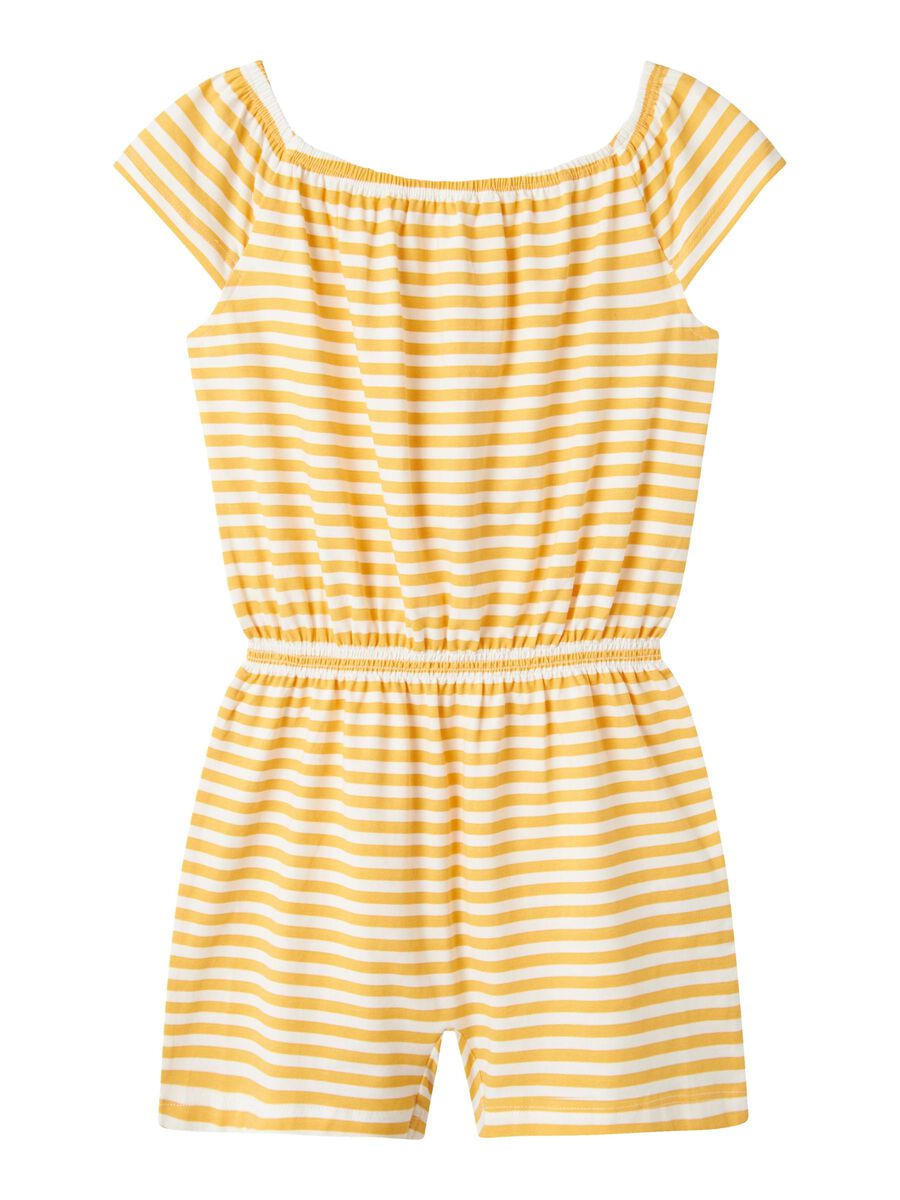 OFF-SHOULDER PLAYSUIT