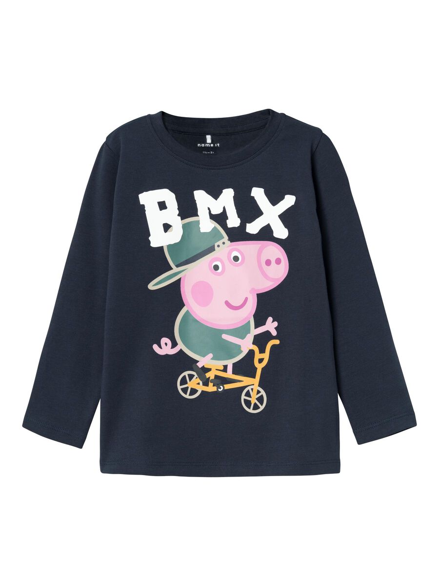 PEPPA PIG TOP MET LANGE MOUWEN