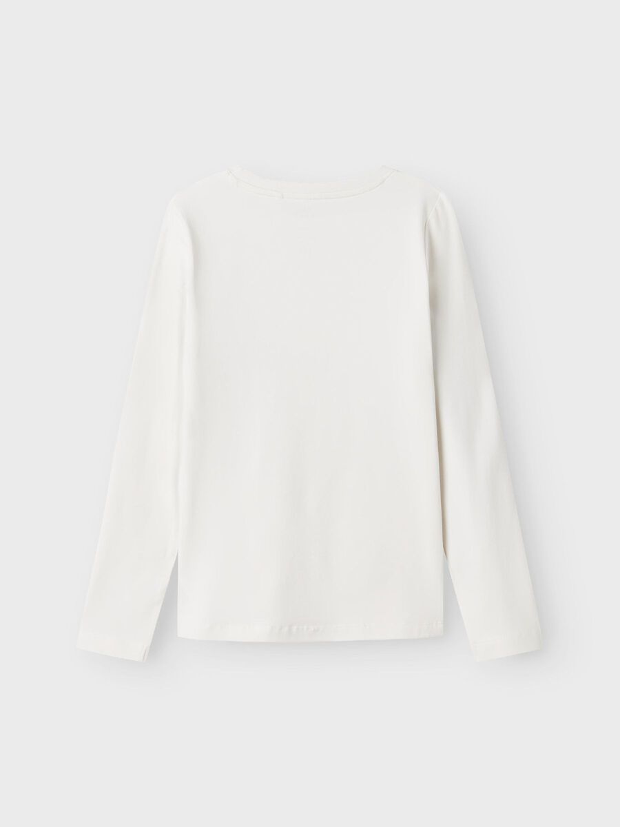 REGULAR FIT TOP MET LANGE MOUWEN