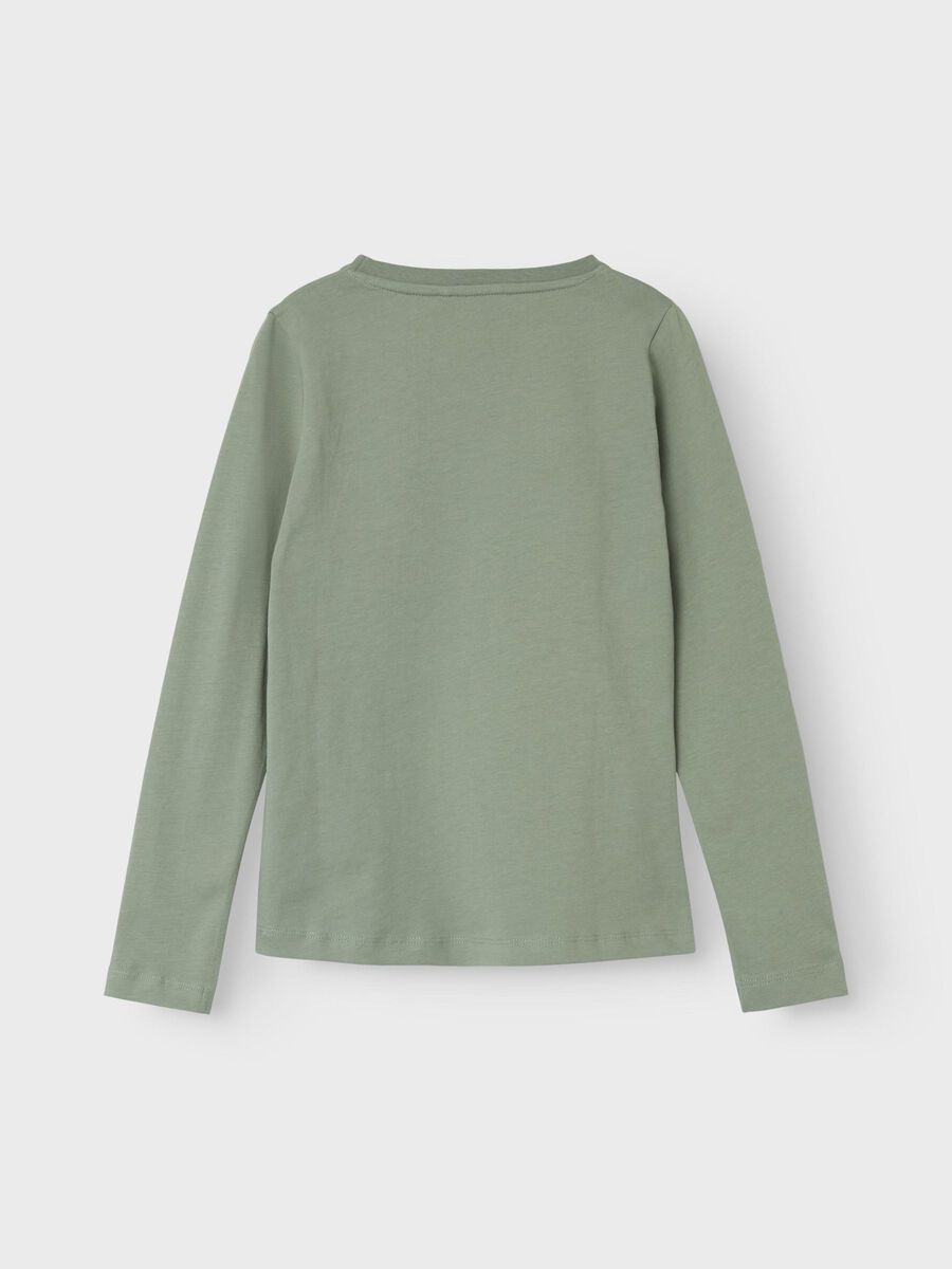 BIOLOGISCH KATOEN TOP MET LANGE MOUWEN