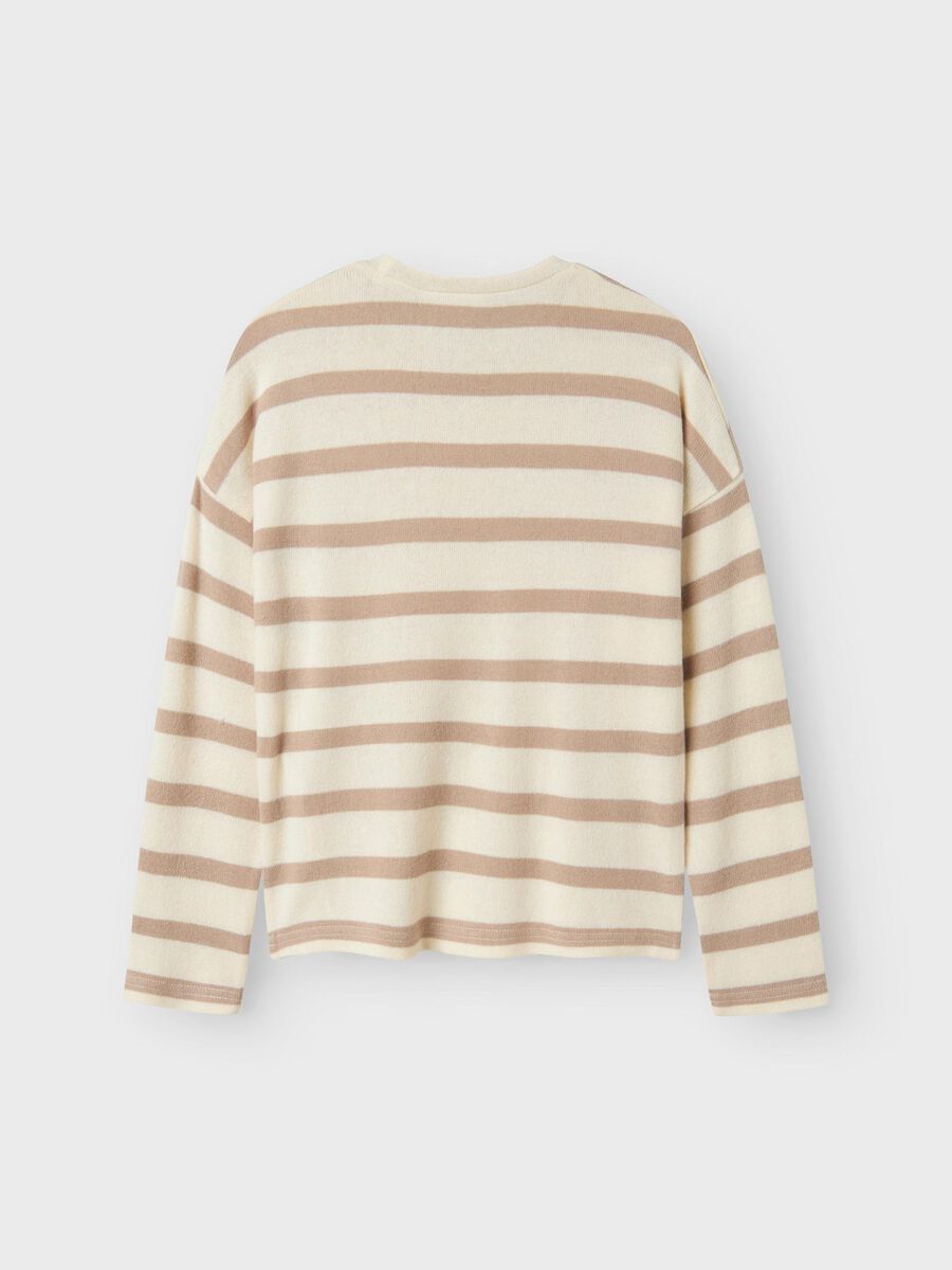 REGULAR FIT GEBREIDE TRUI