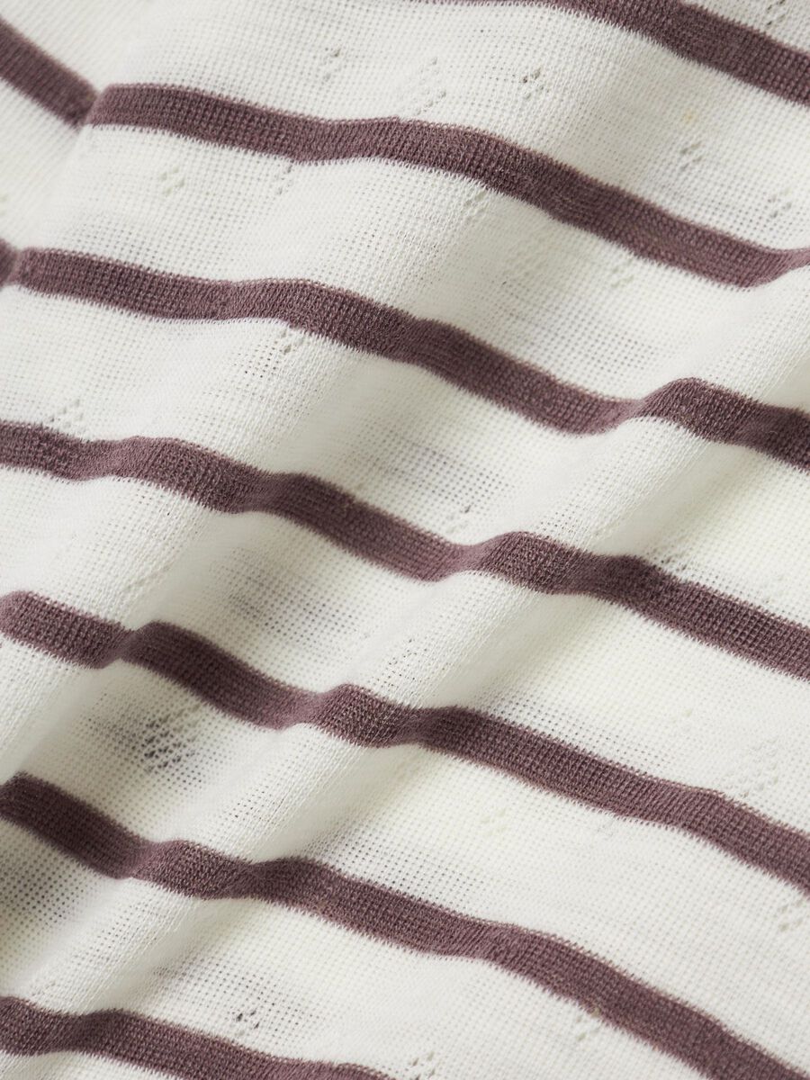 MERINO WOL TOP MET LANGE MOUWEN