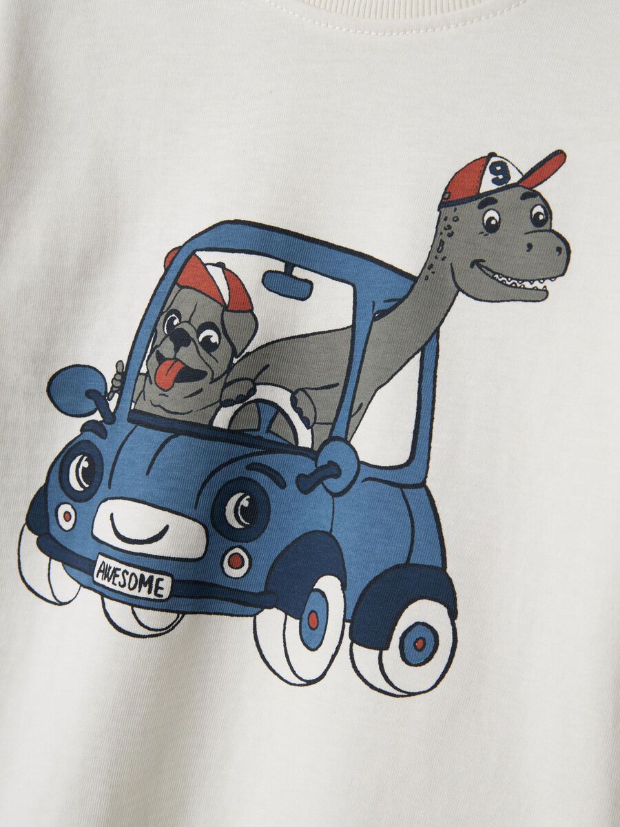 PRINT TOP MET LANGE MOUWEN