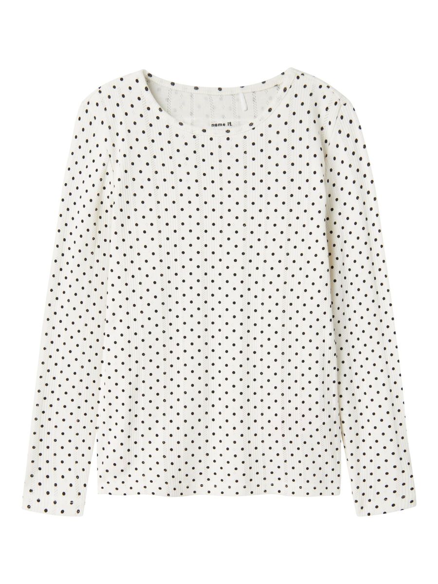 BIOLOGISCH KATOEN TOP MET LANGE MOUWEN