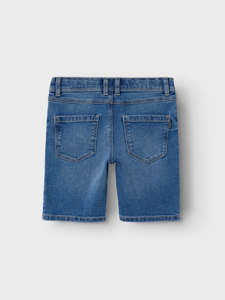 REGULAR FIT DENIM SHORT
