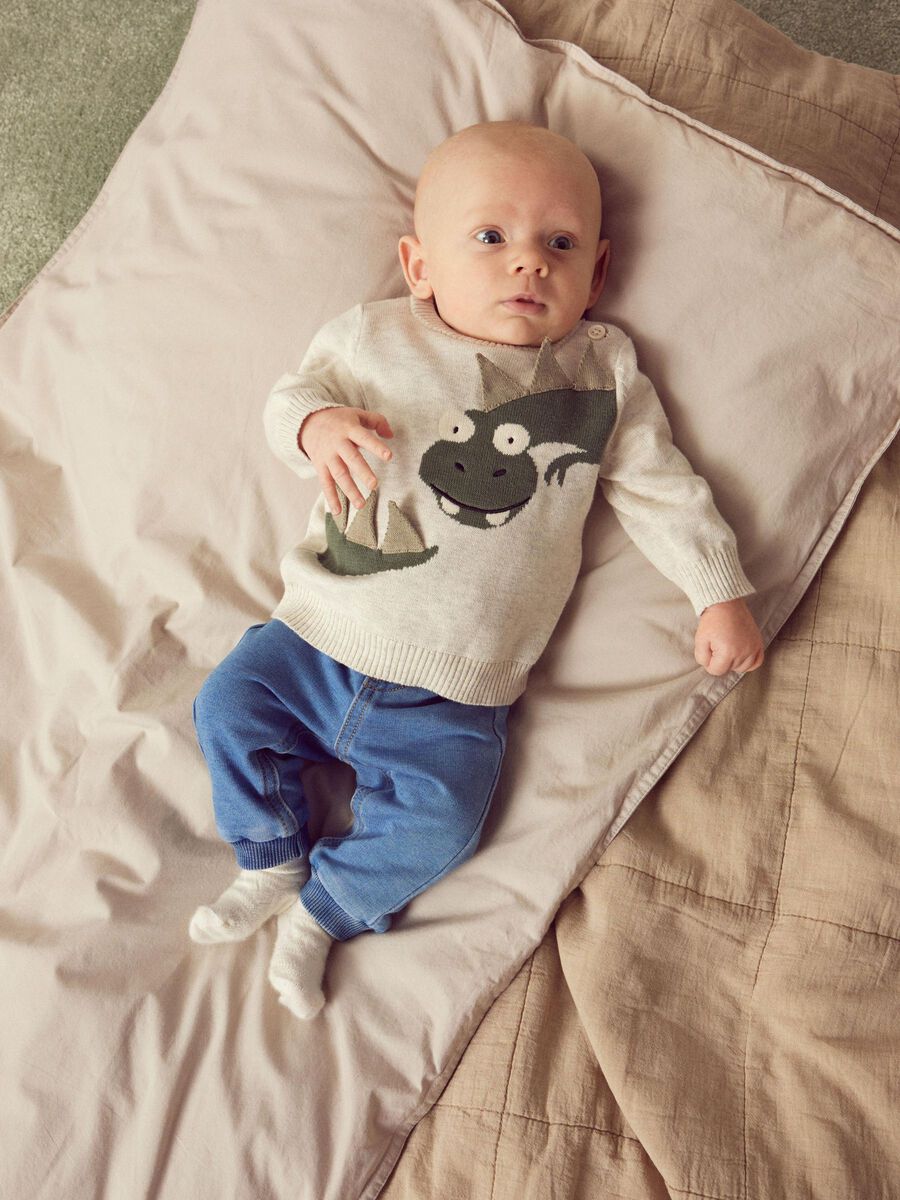 BAGGY FIT SWEAT JEANS