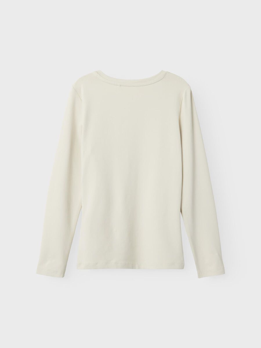 - SLIM TOP MET LANGE MOUWEN