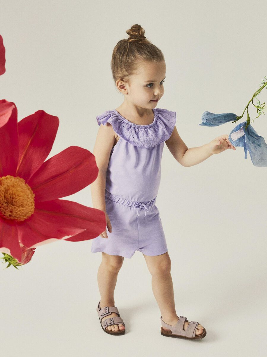 OFF-SHOULDER PLAYSUIT