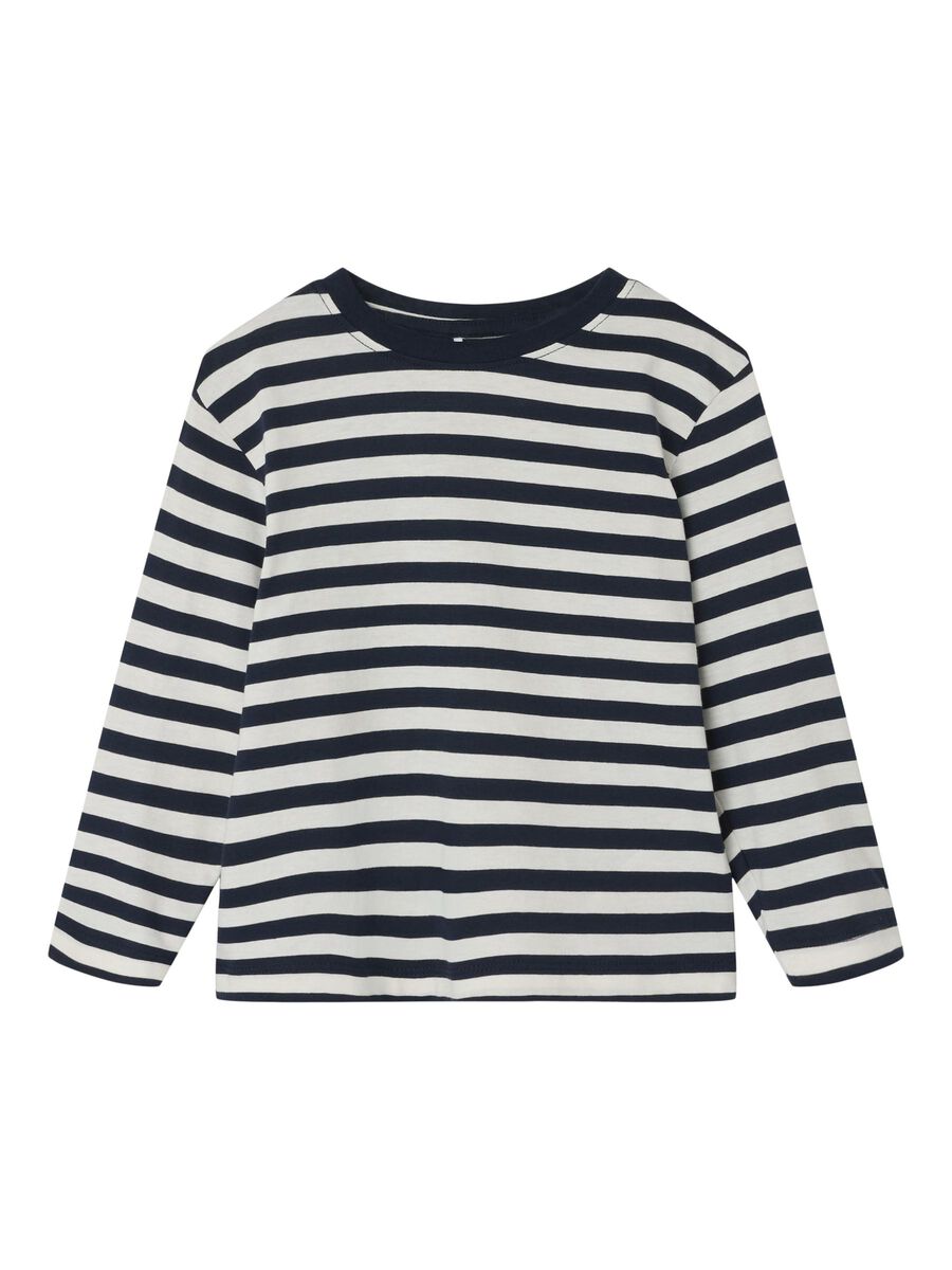 REGULAR FIT TOP MET LANGE MOUWEN