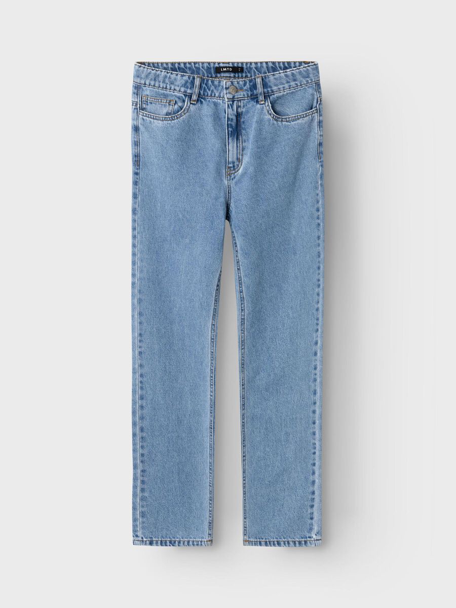HIGH WAIST MOM FIT JEANS