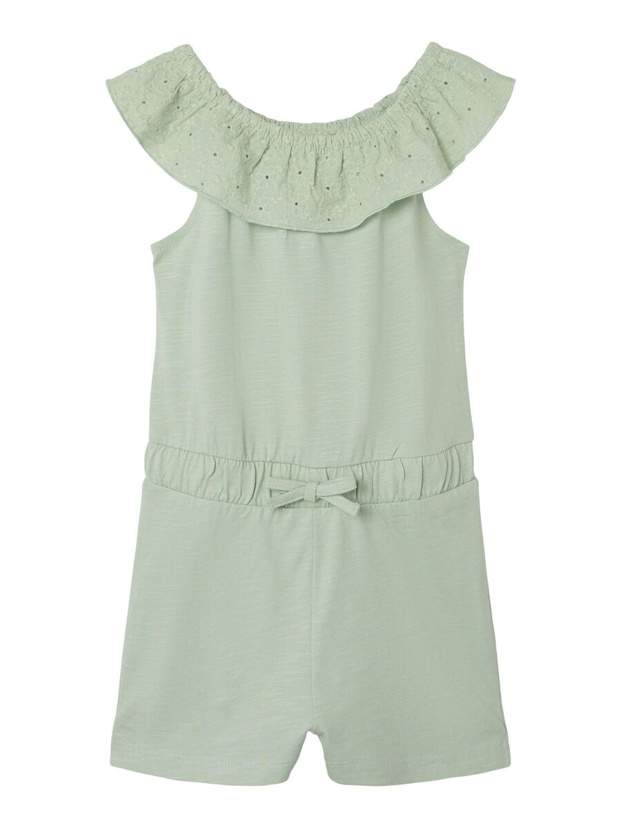 OFF-SHOULDER PLAYSUIT